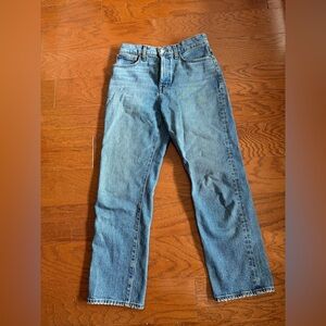 Madewell High Rise Blue Jeans
